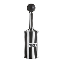 vice vodka decanter porcelain black and white