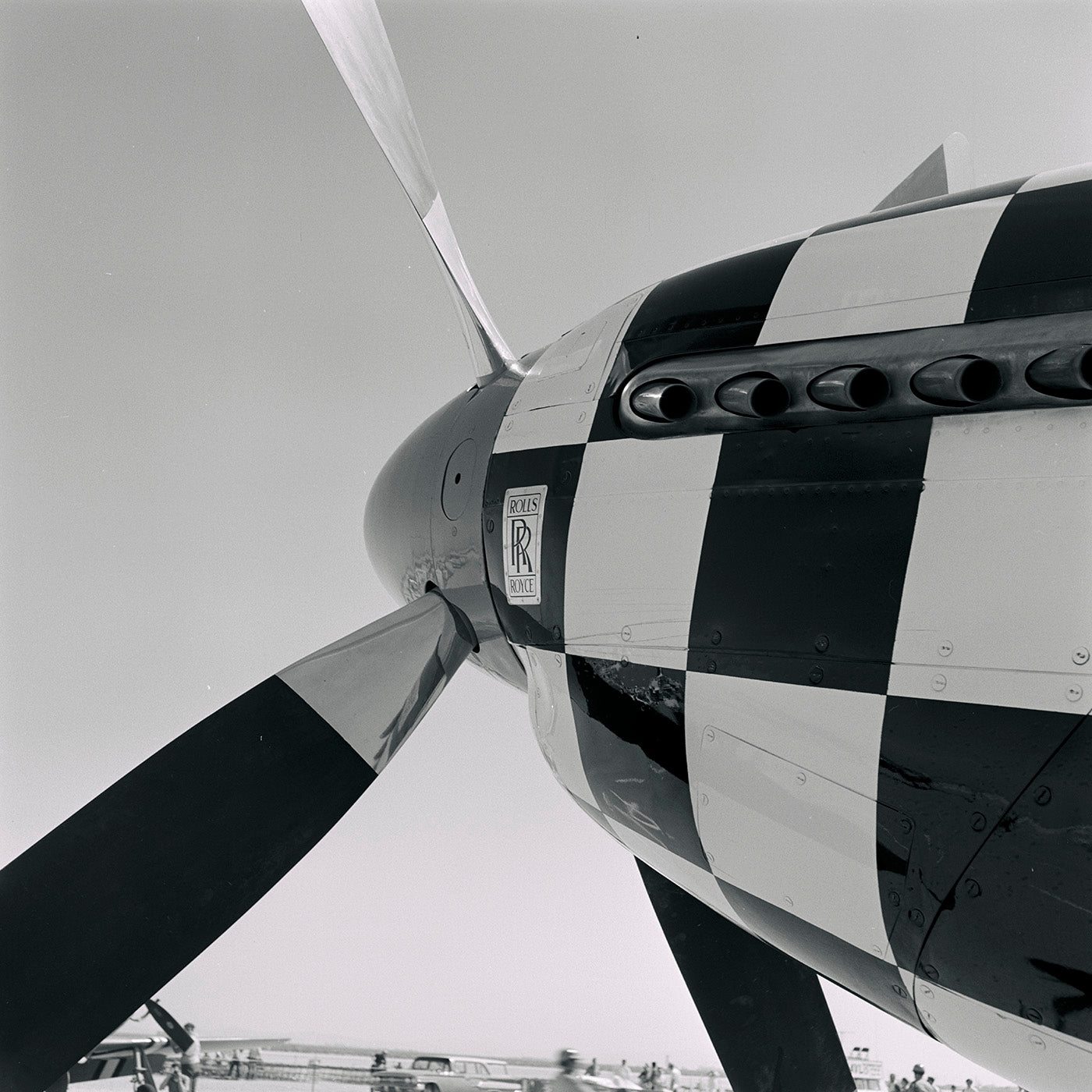 "1965 california sports car club air show" from getty images - front view