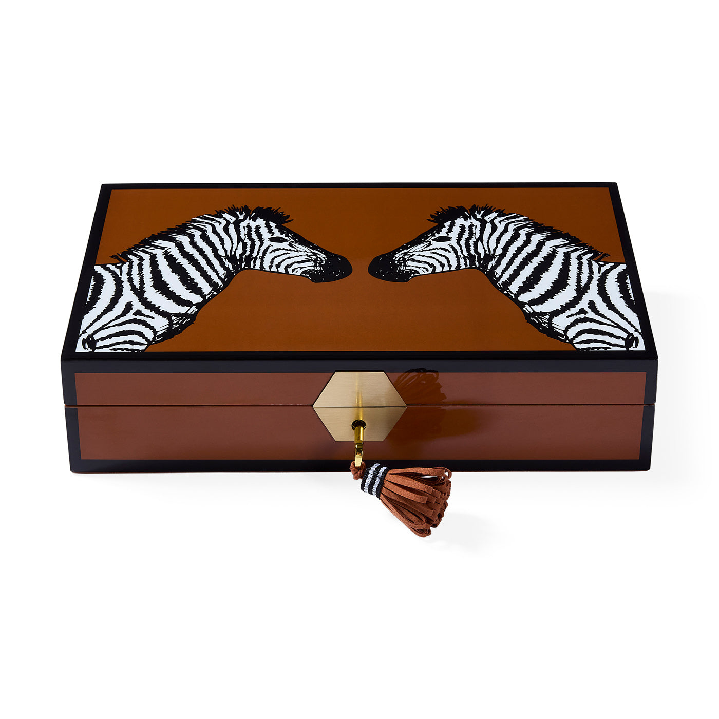 Zebra Lacquer Jewelry Box | Jonathan Adler